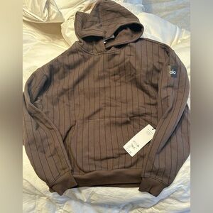 ALO unisex Pinstripe Hoodie